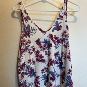 American Eagle Floral Tank Top